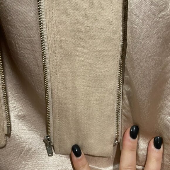 A.L.C. Blush Pink Bomber Jacket Size: Small - Picture 7 of 11